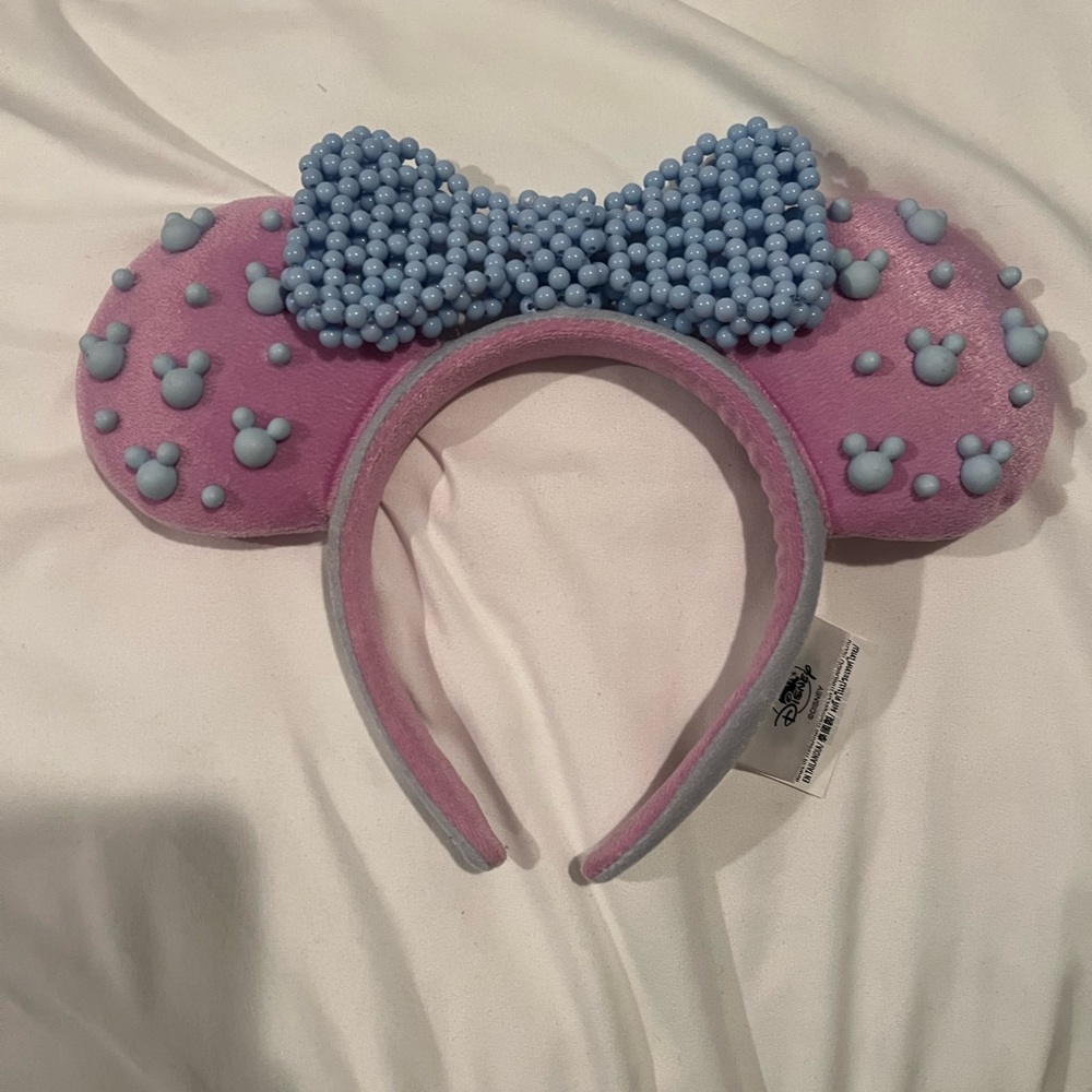 Disney Lavender and Sky Blue Minnie Mouse Headband